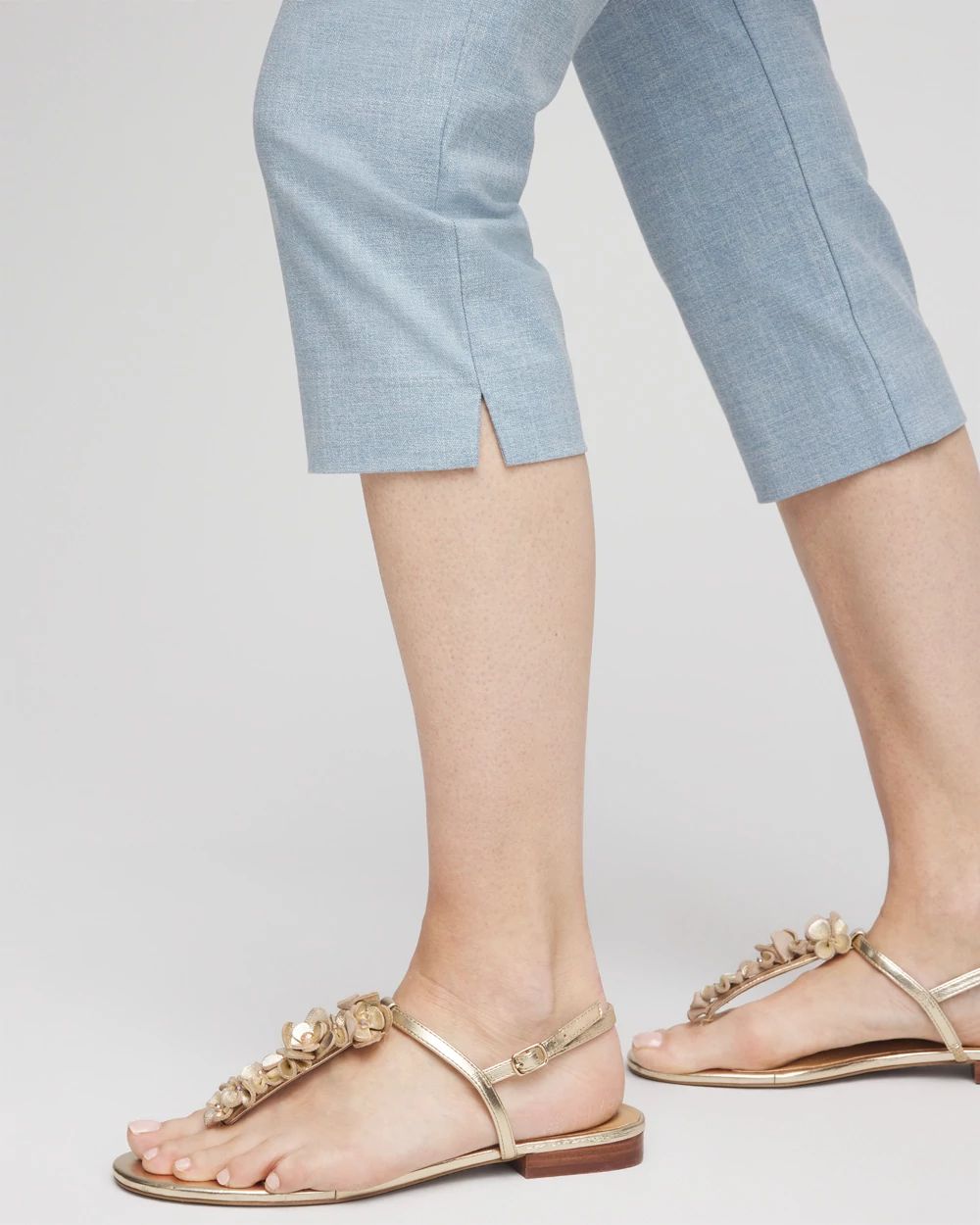 パンツ [FRECKLE]  capri pants Women's Tropicwear Capri Pants, Mid-Rise